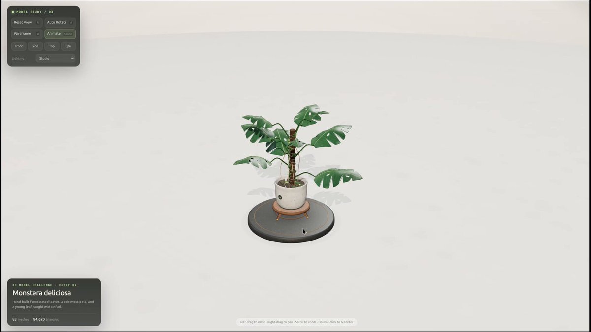 Comparison of Three.js 3D modeling across versions