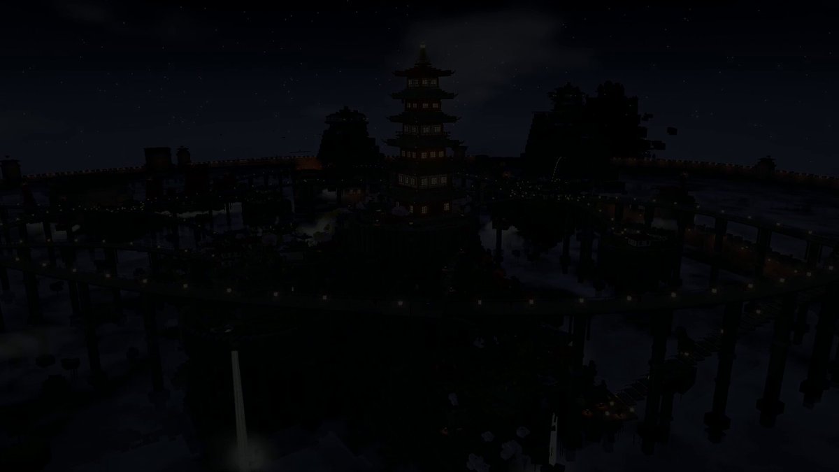 云端可交互体素村落3D场景
