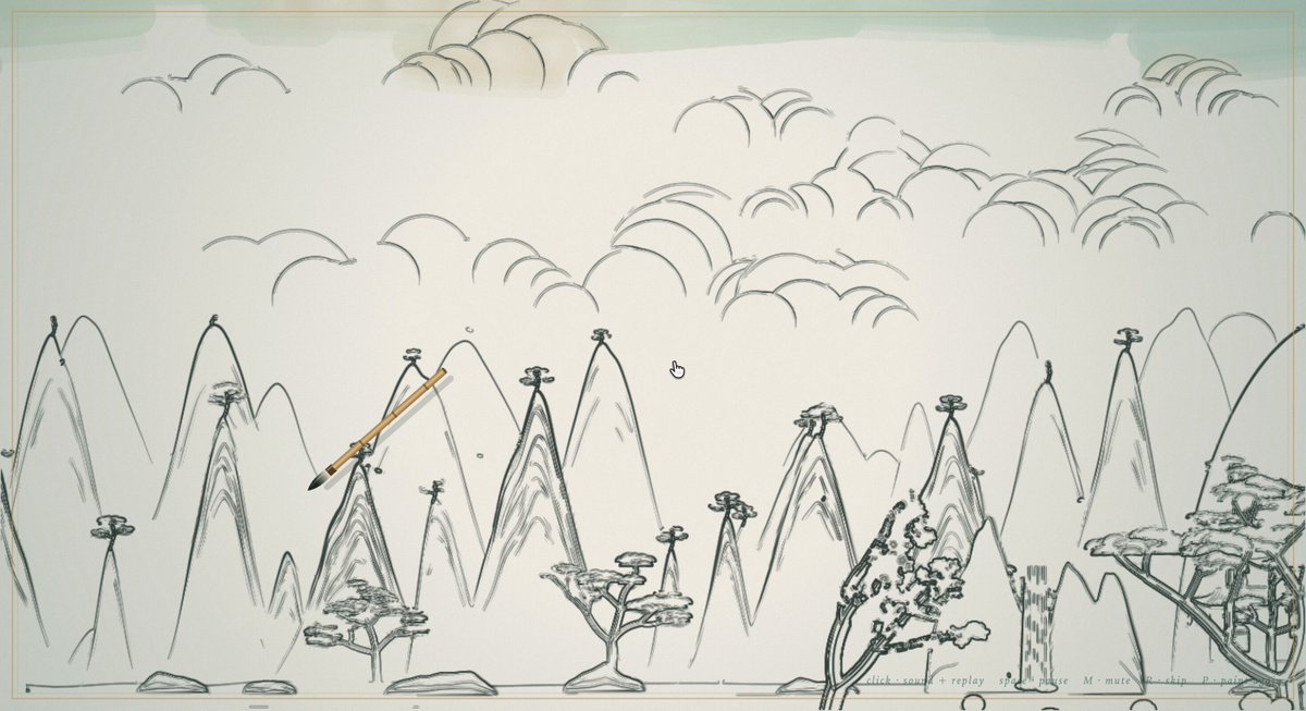 Painting and drawing animation coded with Fable