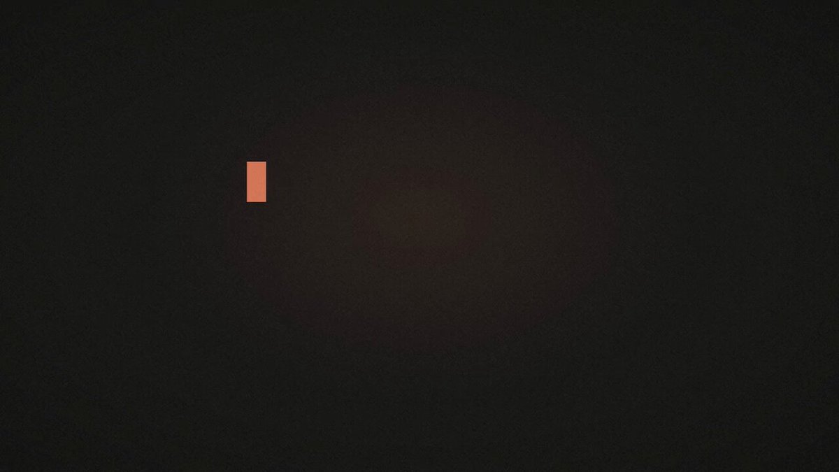 Self-announcement video generated with code