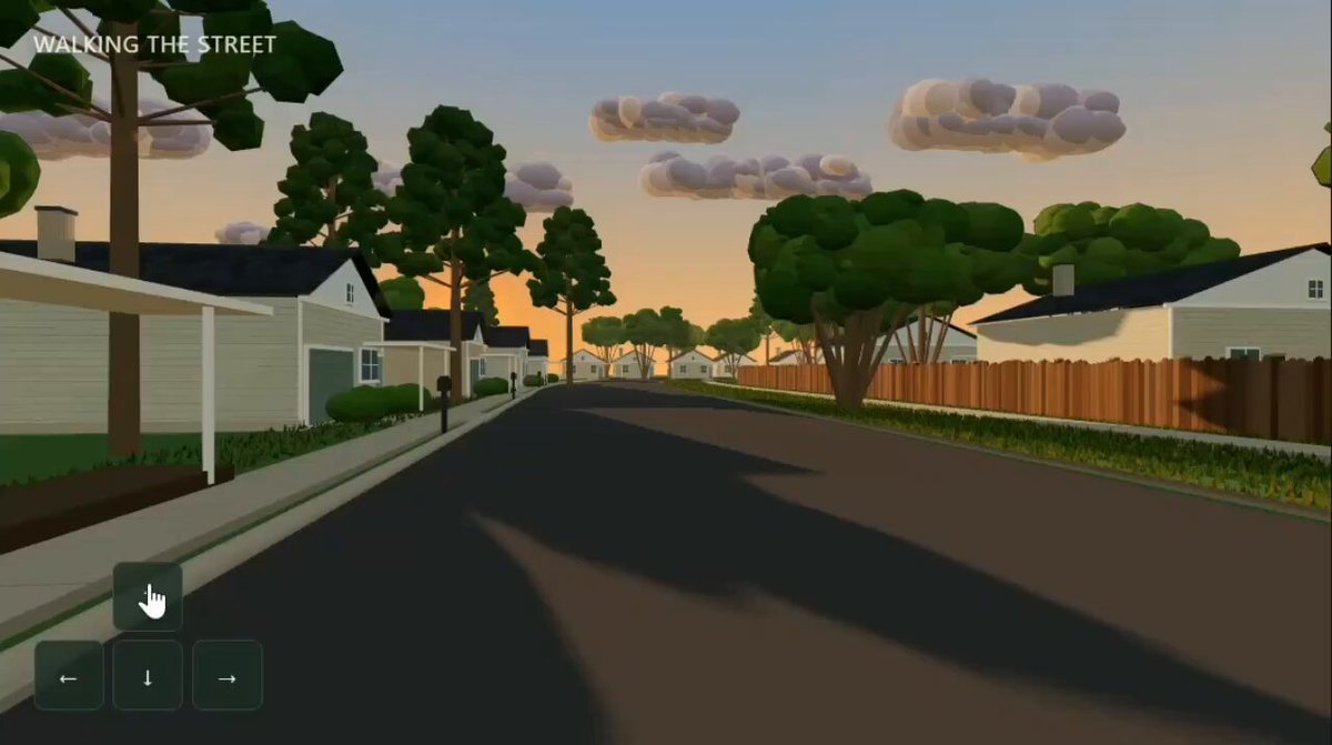 Interactive and playable 3D game environment