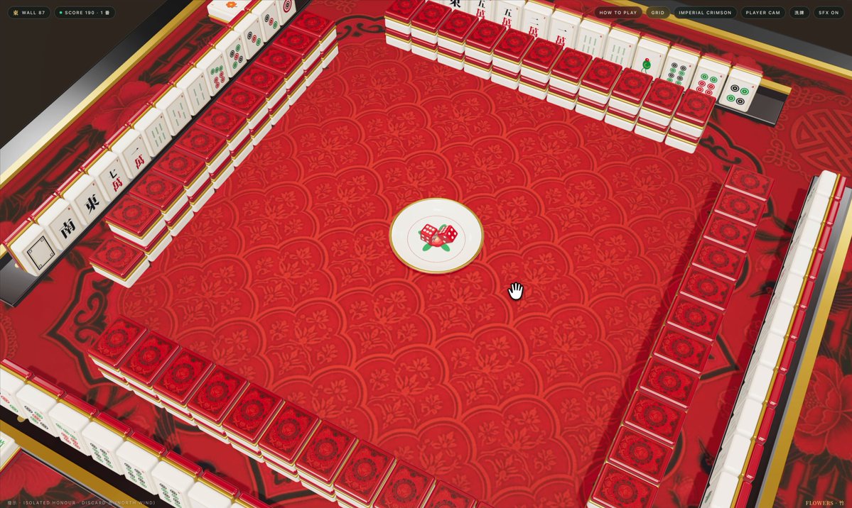 WebGL Mahjong game prototype with spring physics