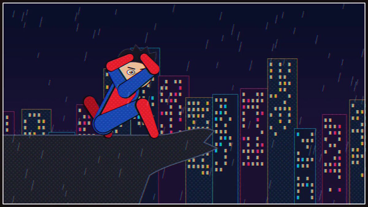 Spiderman scene recreated in animation
