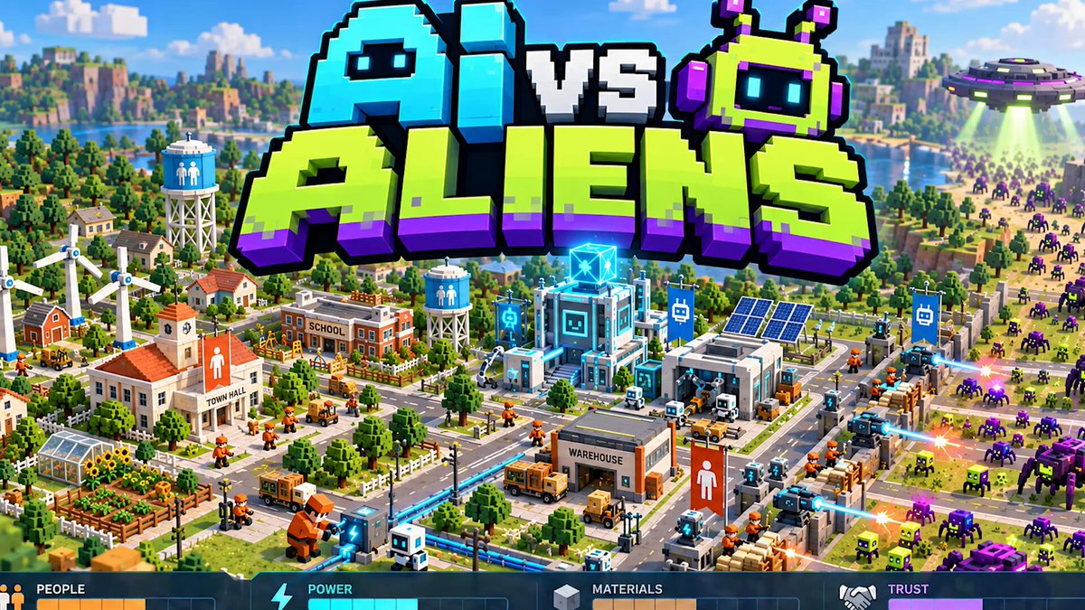 Aliens invade tower defense game demo