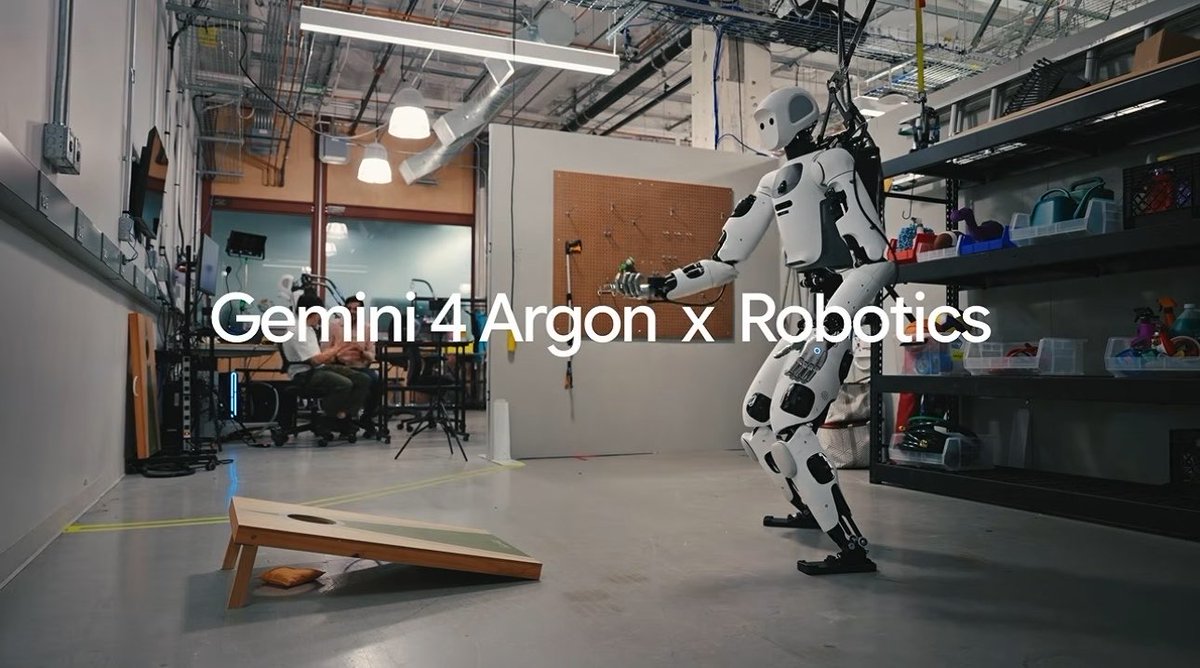 Robot learning cornhole from video simulation