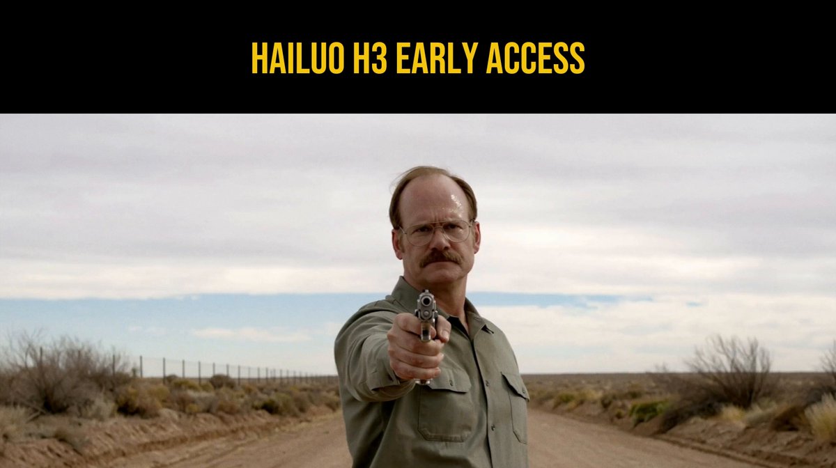 Cinematic test scenes using MiniMax H3