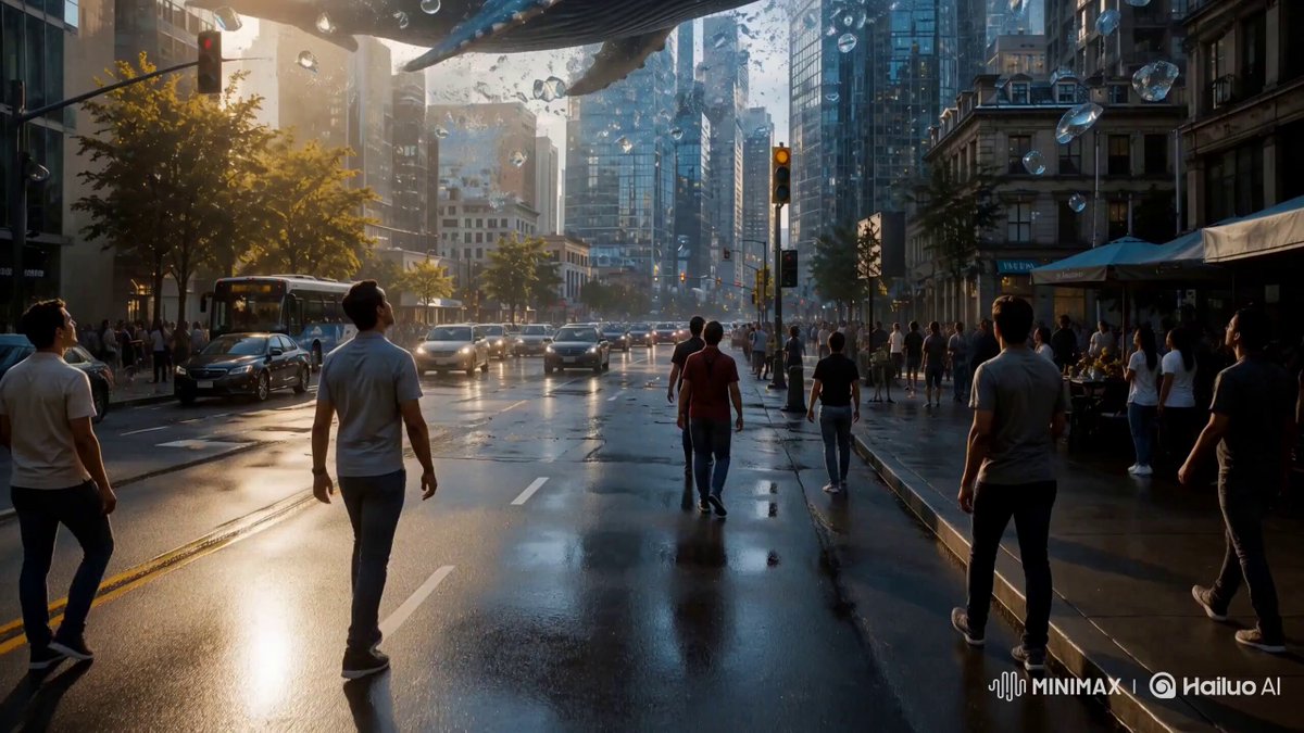 Continuous cinematic world from a single keyframe