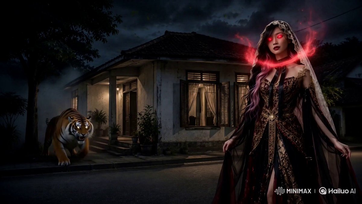 Horror love story continuous shot sequence
