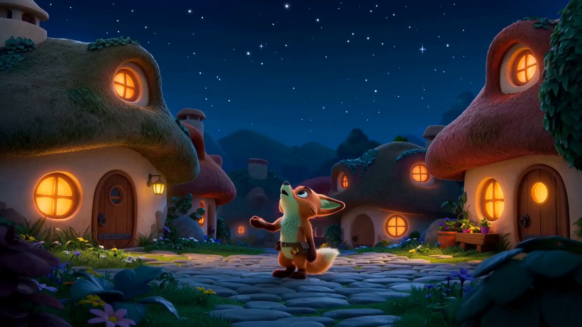 Animated journey of a brave little fox