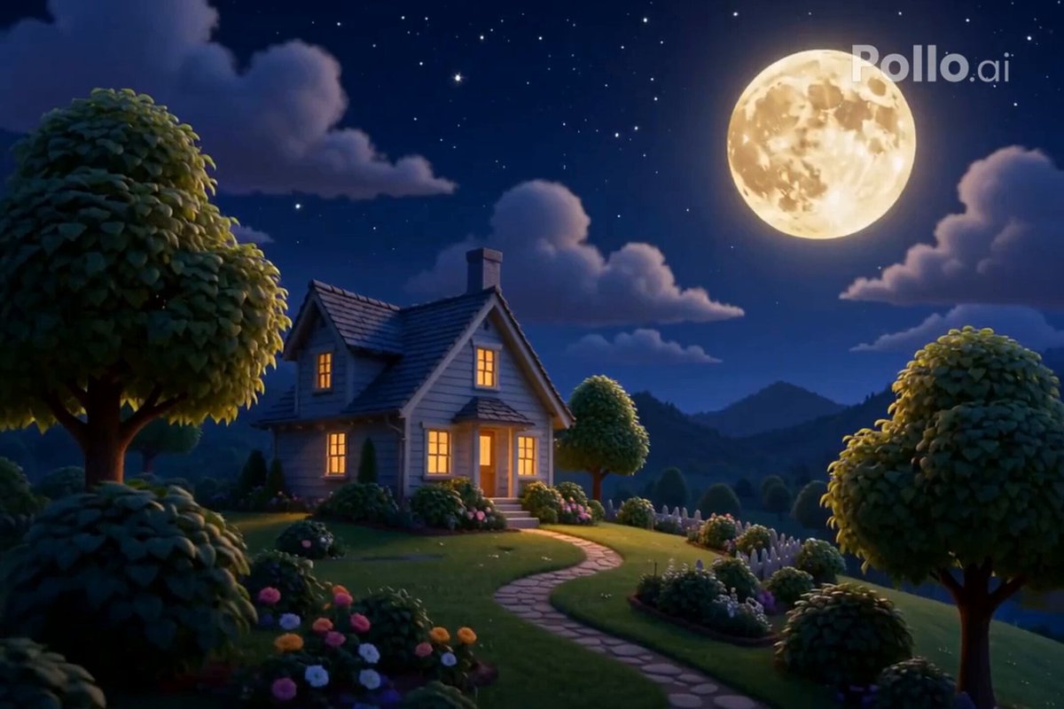 Cat seeking a moon snack animated short
