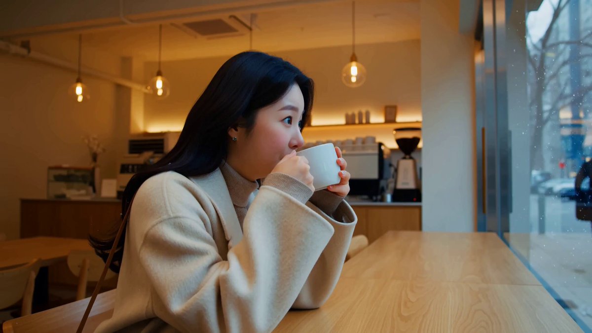 Snow cafe travel vlog