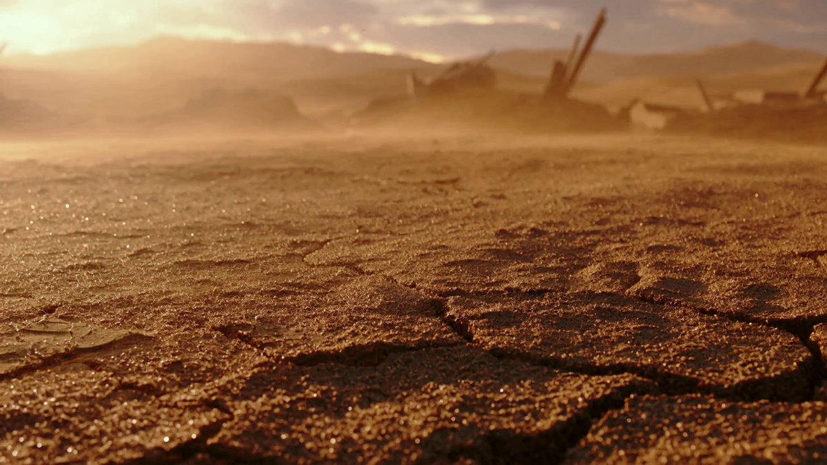 Sand forming into samurai delivering final strike