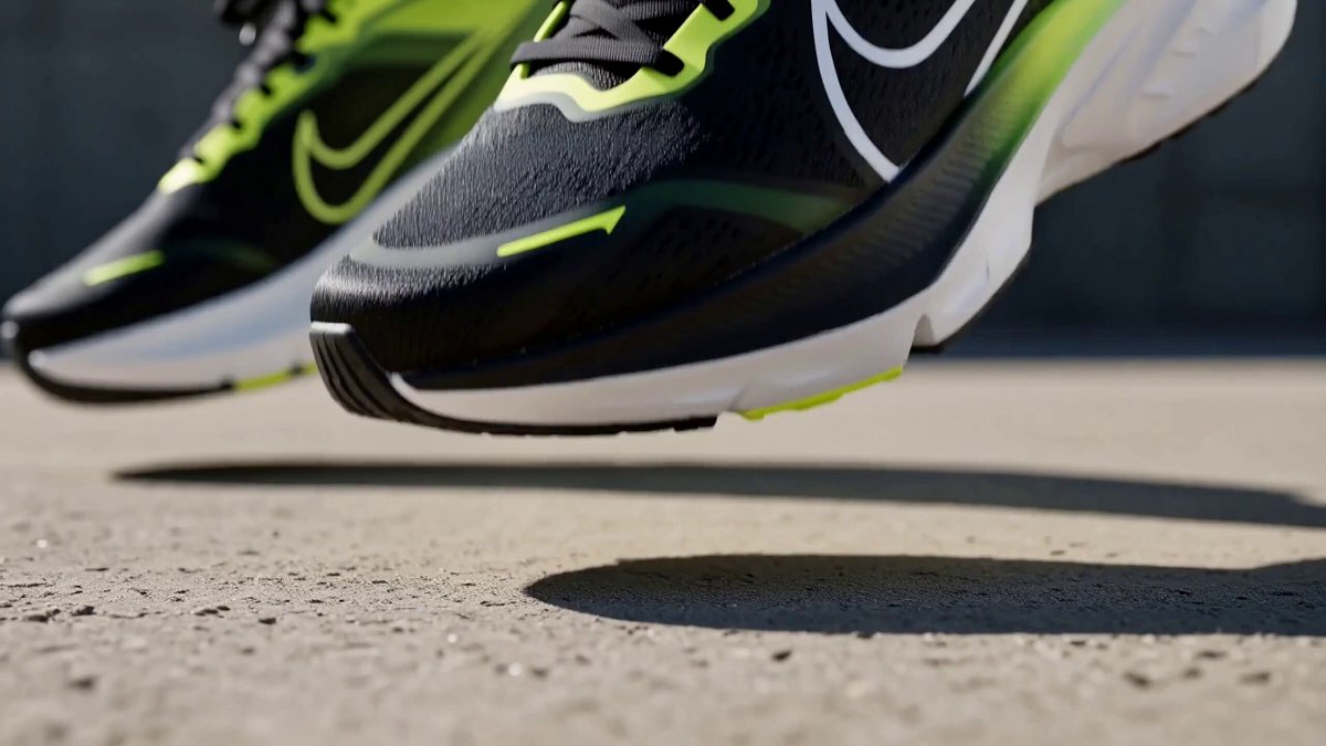 Testing the durability of Nike running shoes