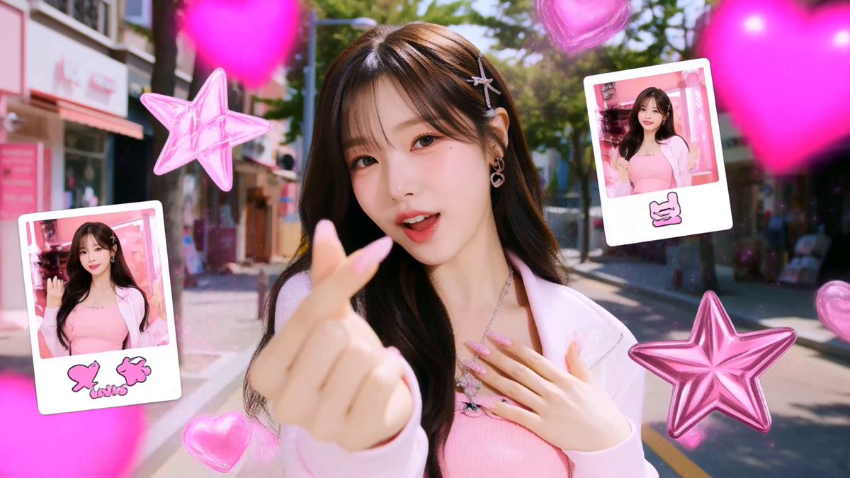 Y2K K-pop girl group fashion music video