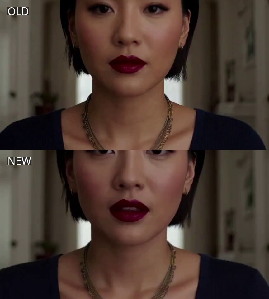 Comparison of skin texture and de-oiling models
