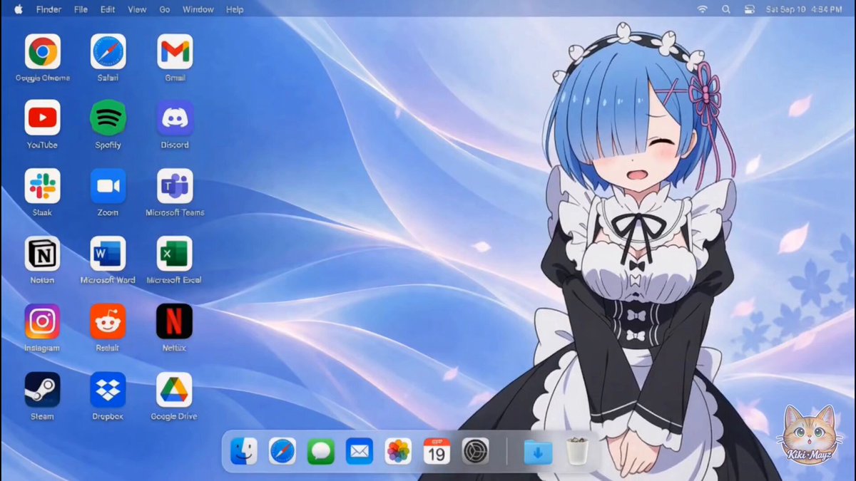 Rem accidentally sneezing