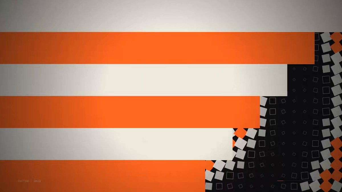 Motion design demo with piano score
