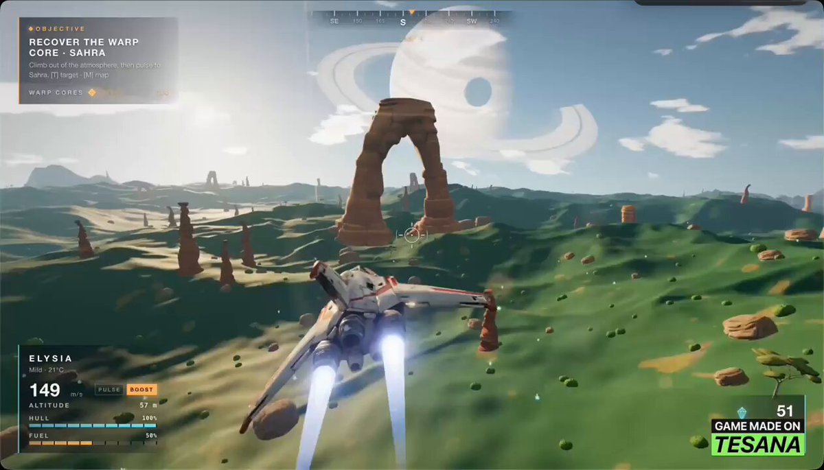 In-browser space exploration game inspired by No Man's Sky