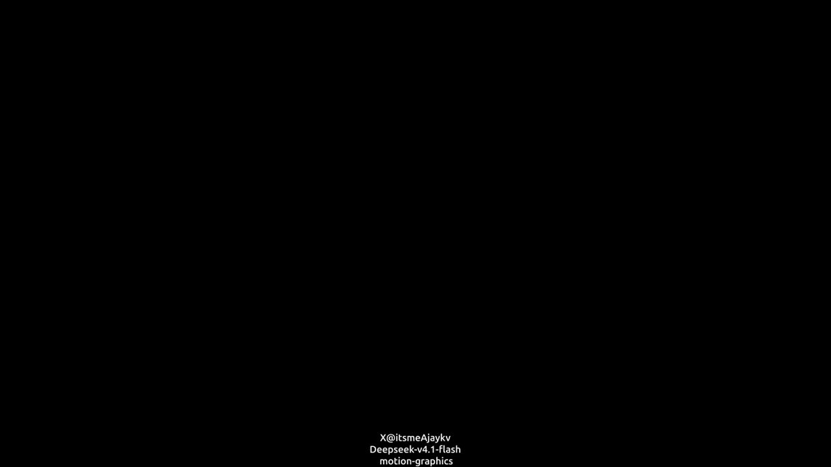 One-shot web motion graphics test