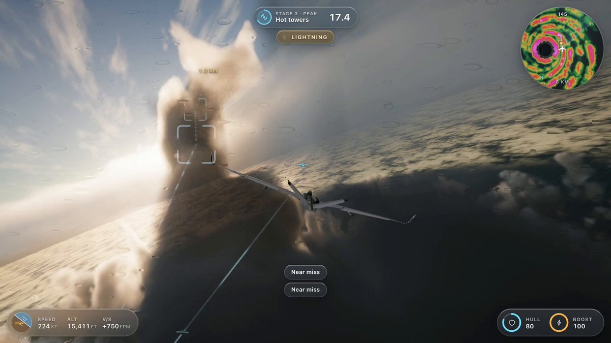 Flying a plane through a hurricane in Three.js