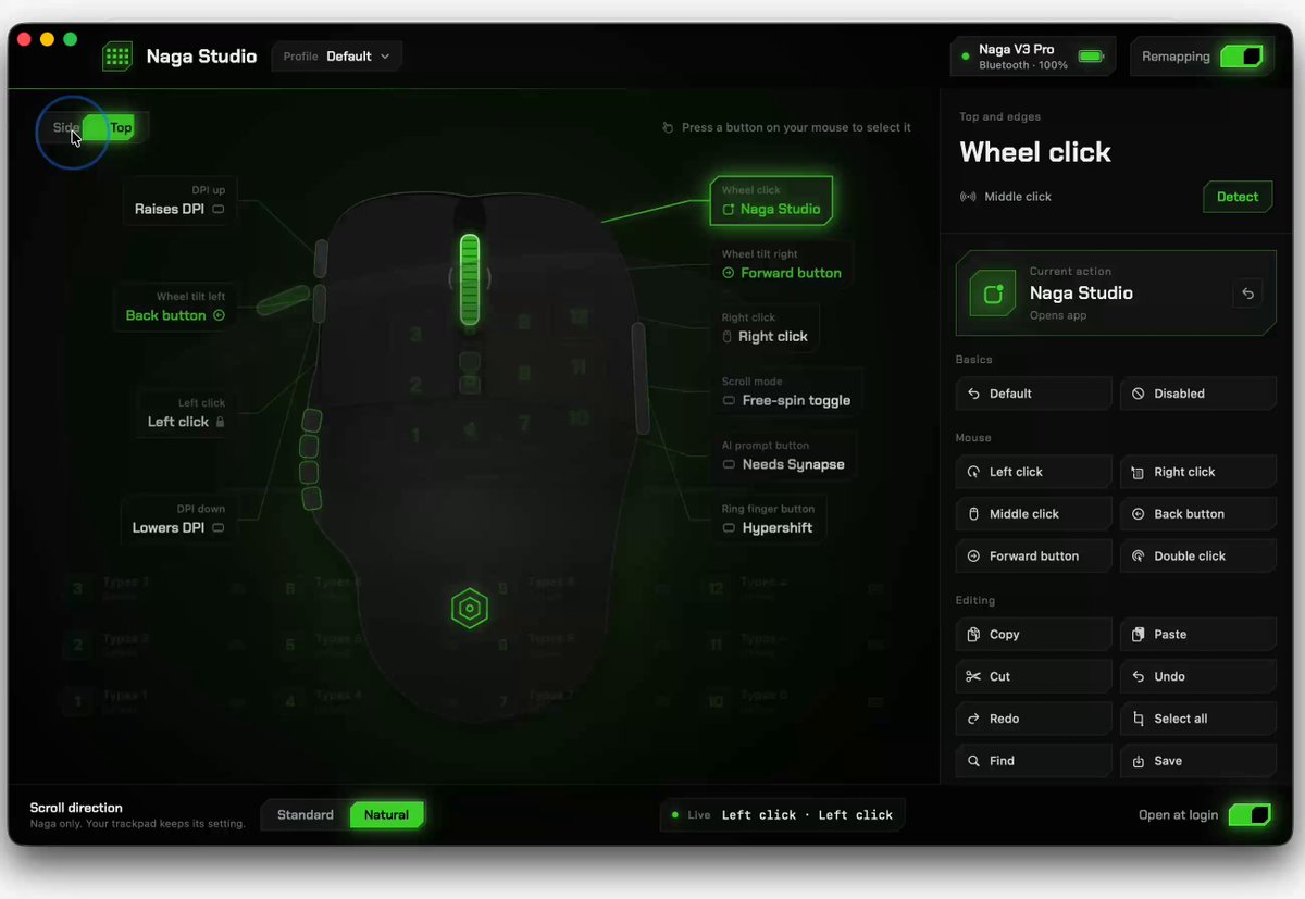 A macOS app for remapping mouse buttons