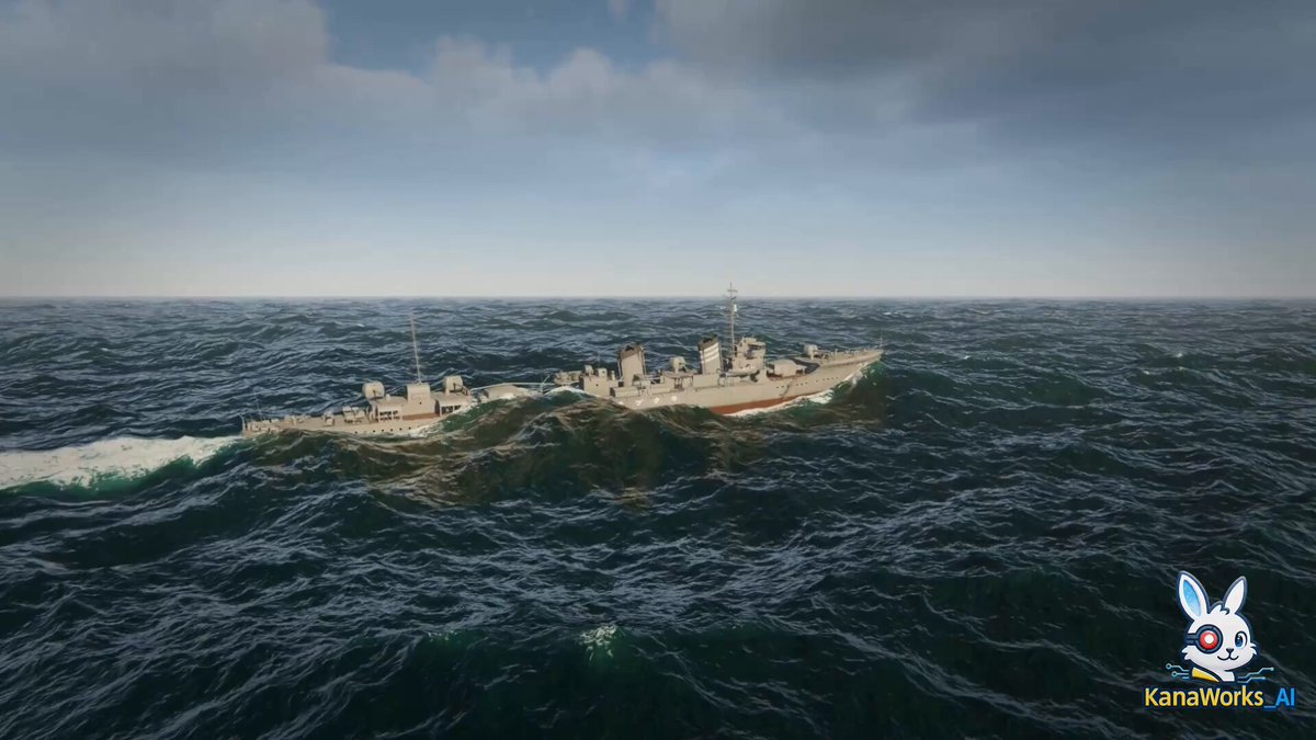 Realistic ocean simulation in Godot