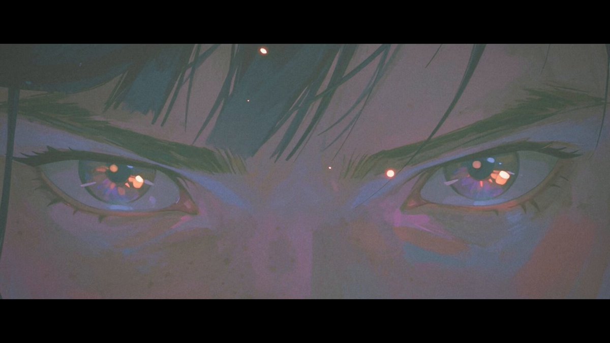 Anime opening sequence cut to music in code