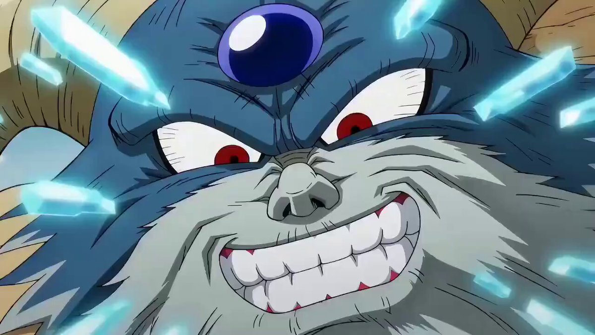 Unreleased Dragon Ball manga panel animated
