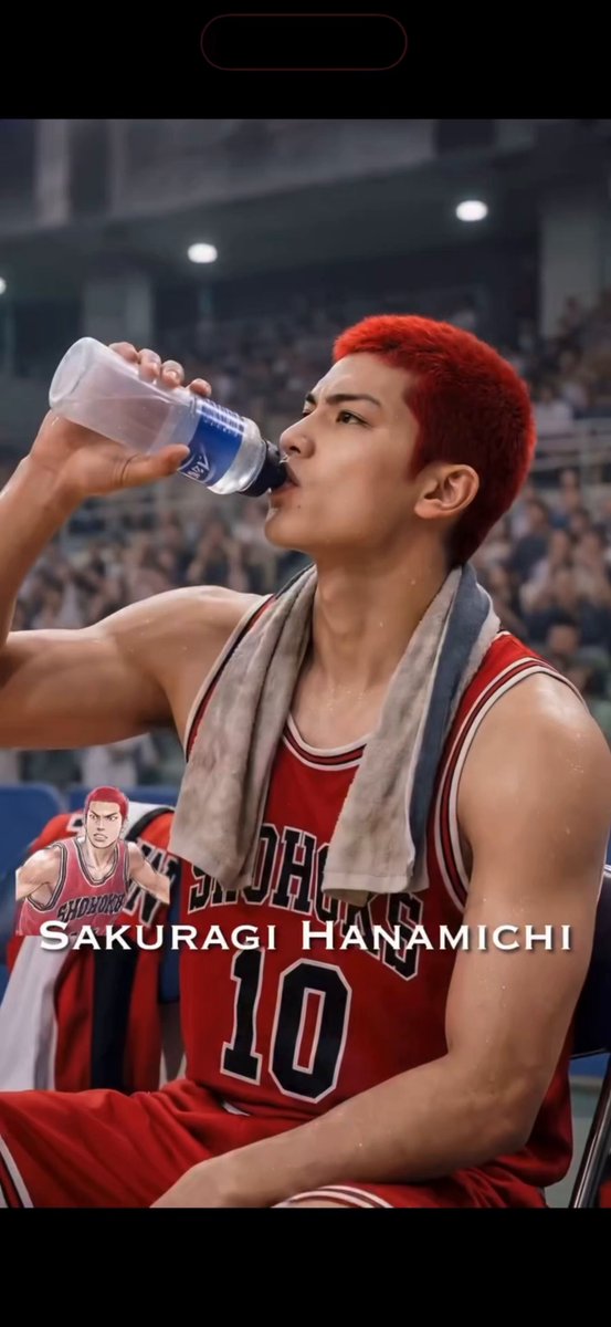 Live-action style Slam Dunk Shohoku team