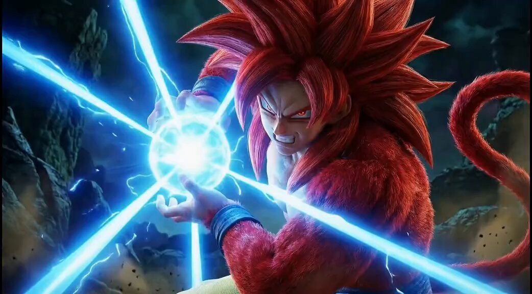 Goku versus Goma Kamehameha fight