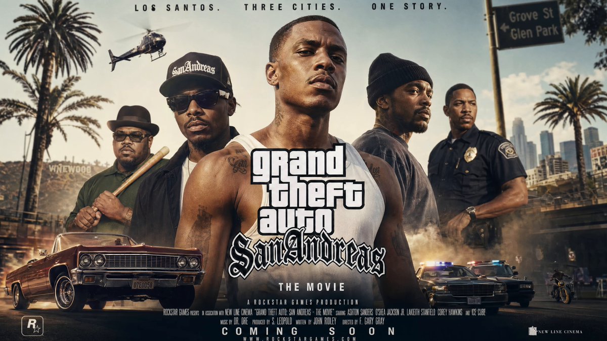 GTA San Andreas live action movie trailer