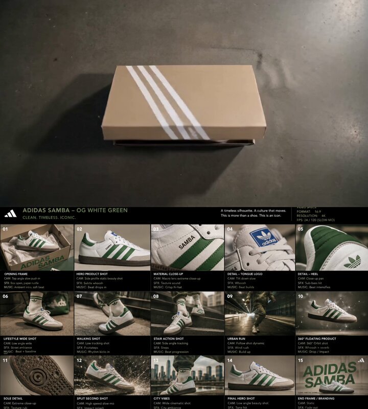 E-commerce product commercial