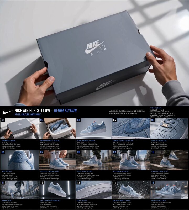 Commercial Nike ad generated with AI