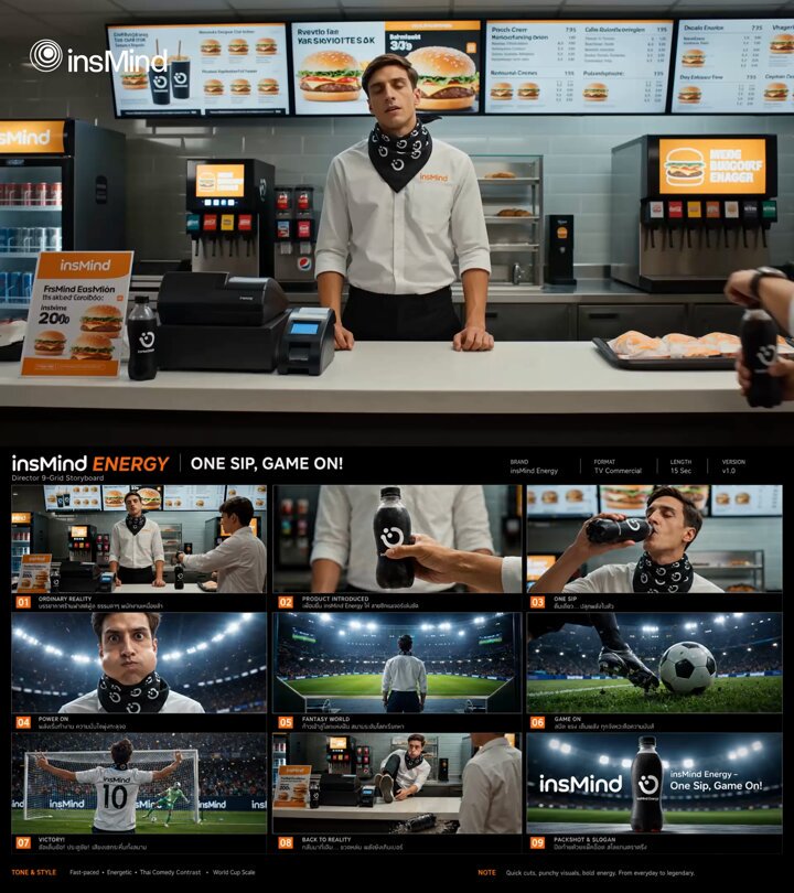 World Cup product commercial workflow