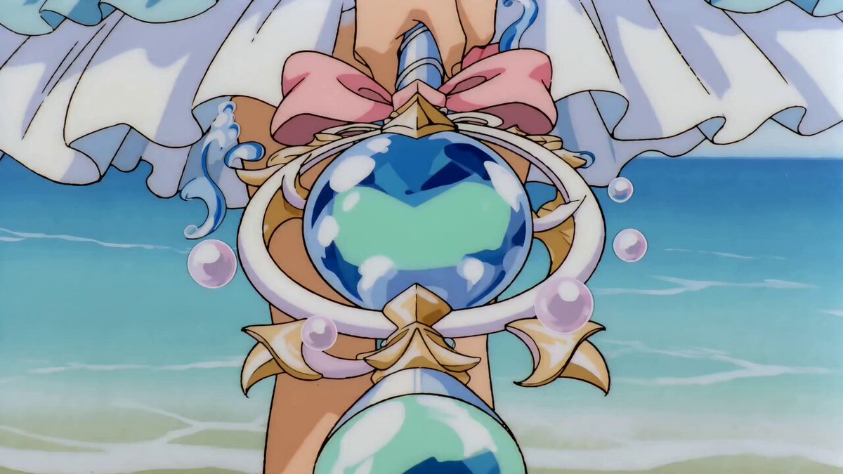 Water attribute magical girl animation