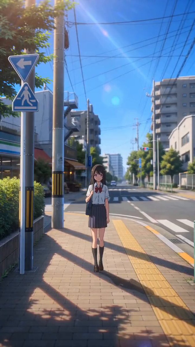 Inverted world sky fall anime