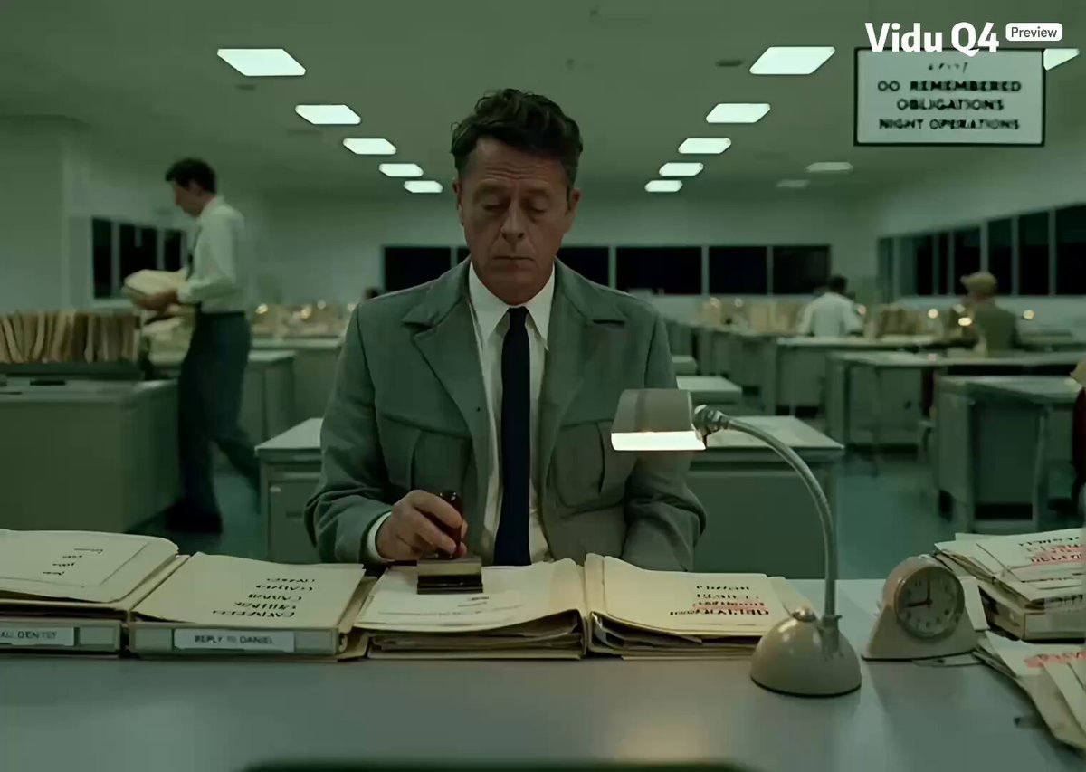 1960s office scene test