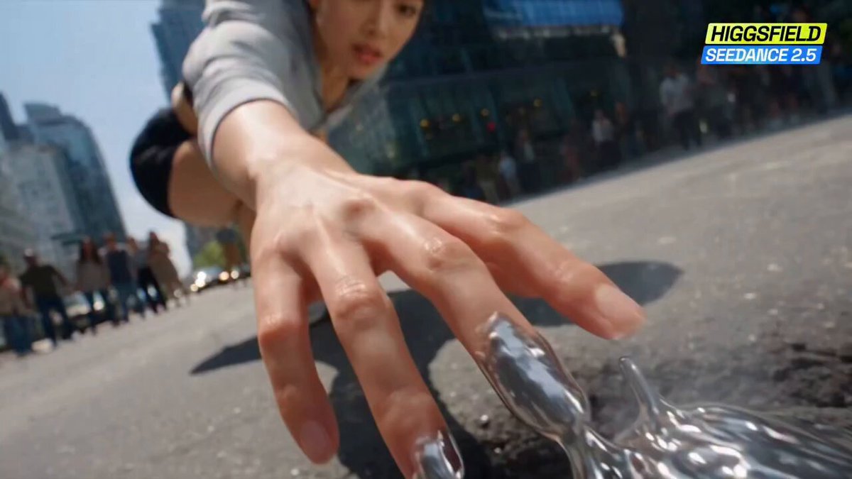 High-motion CGI visual transformation demo