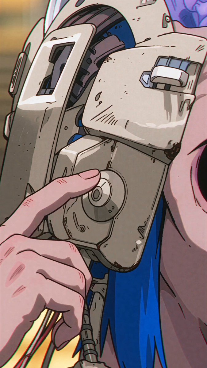 Retro OVA-inspired alien schoolgirl anime