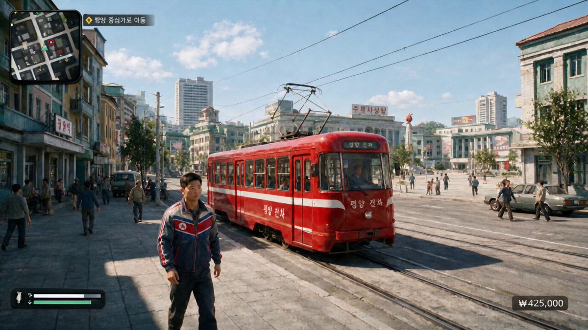 GTA-Style Open-World Game Set in Pyongyang