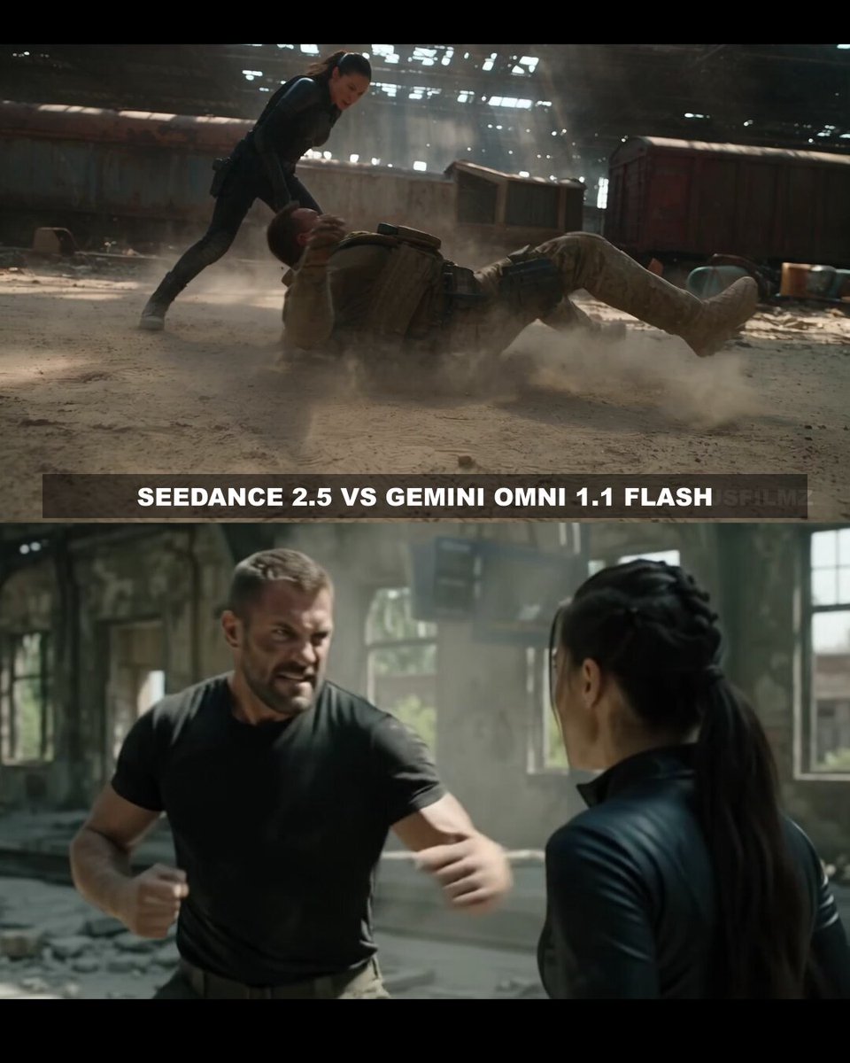 Gemini Omni 1.1 Flash versus Seedance 2.5
