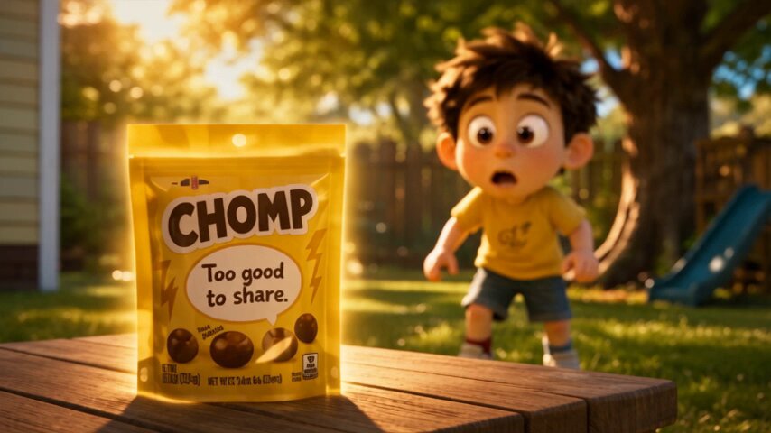Commercial for CHOMP product