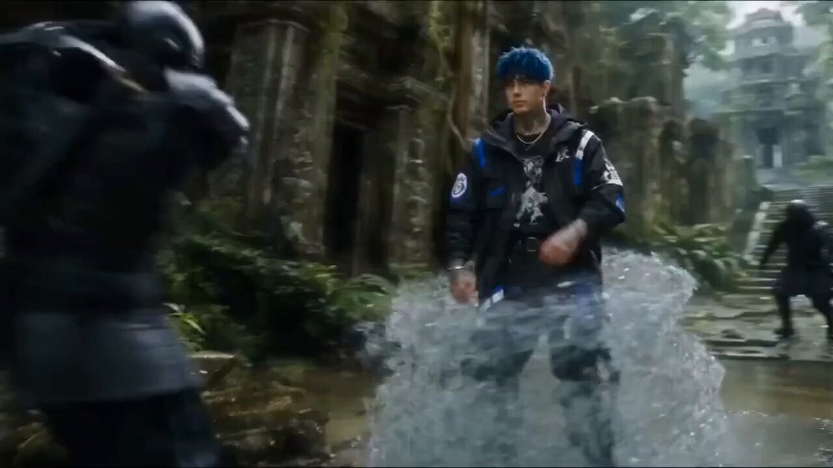 Waterbending Ambush in Jungle Temple