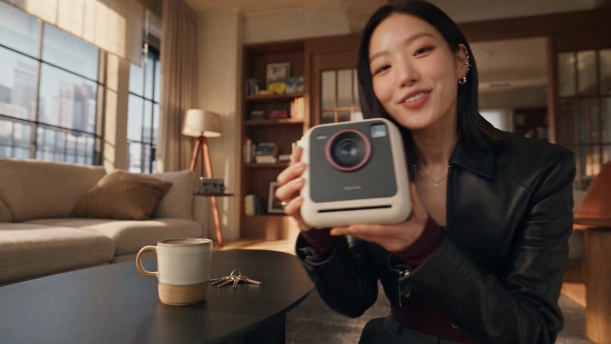 UGC advertisement for instant camera NOVA