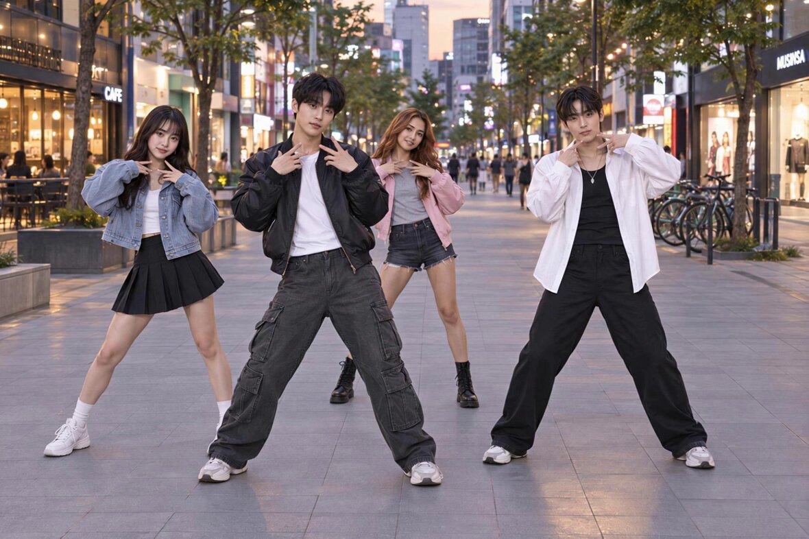 AI influencer dancing with consistent motion