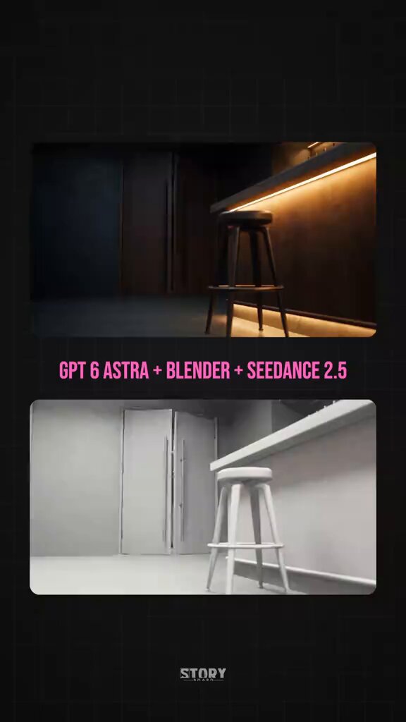 Converting a 3D scene into cinematic video